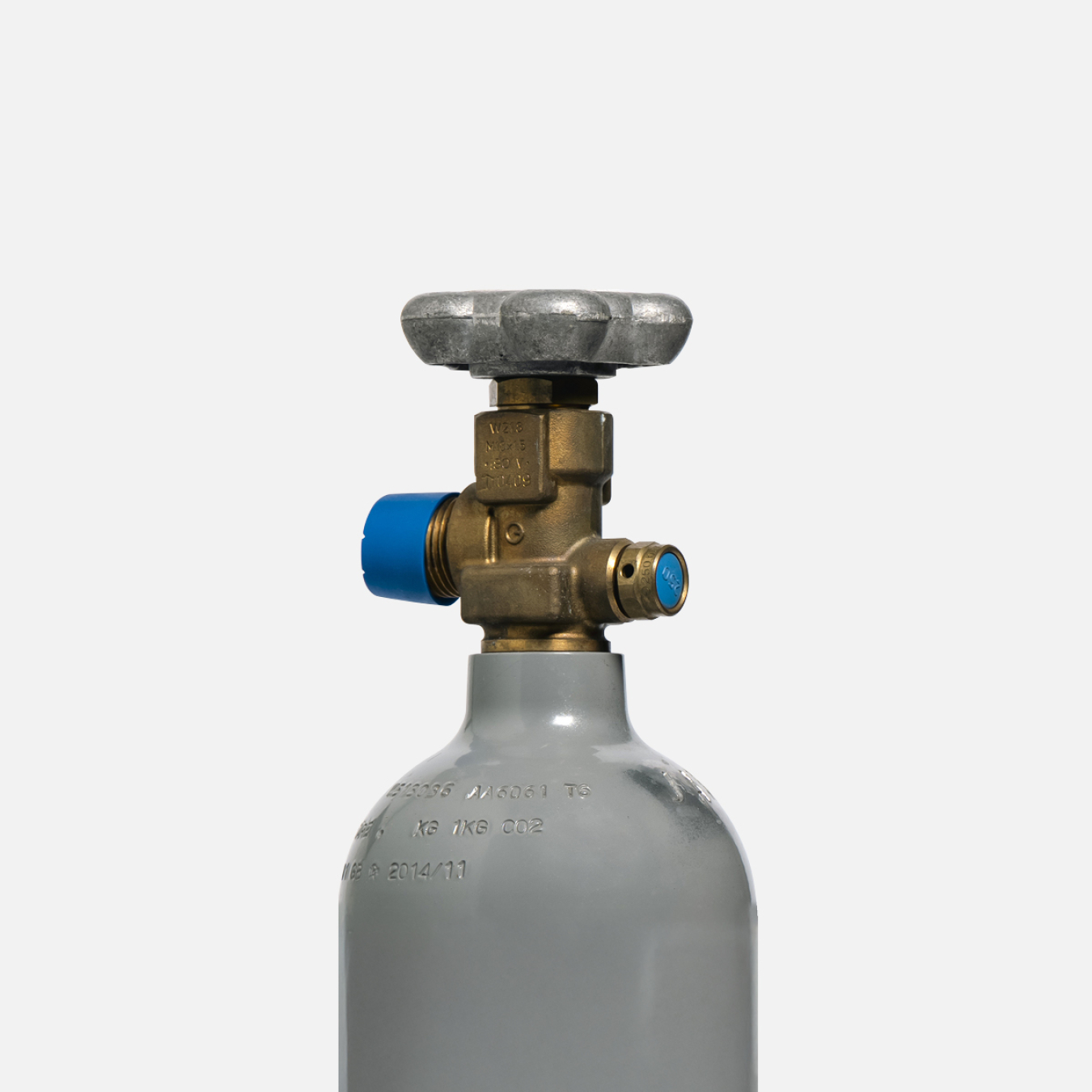 1 kg gas CO² aquarium aluminium
